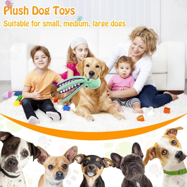 Dog Toys for Large Dogs: Plush Dog Toys with Soft Fabric - Pet Toys for Small, Medium, and Large Dogs - Puppy Toys to Keep Them Busy - Image 2