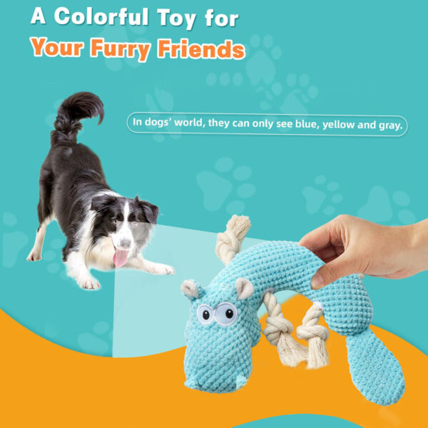 Dog Toys for Aggressive Chewers - Dog Toys to Keep Them Busy Squeaky Dog Toys for Large Dogs - Image 2