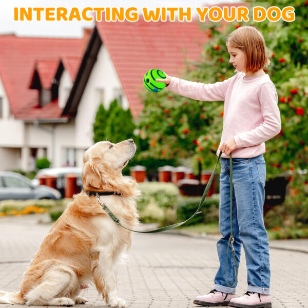 Interactive Dog Toy, Fun Giggle Sounds When Rolled or Shaken, Pets Know Best, As Seen On TV (Copy) - Image 4