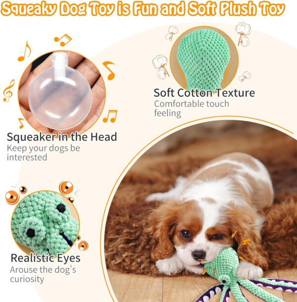 Dog Toys for Large Dogs: Plush Dog Toys with Soft Fabric - Pet Toys for Small, Medium, and Large Dogs - Puppy Toys to Keep Them Busy - Image 5