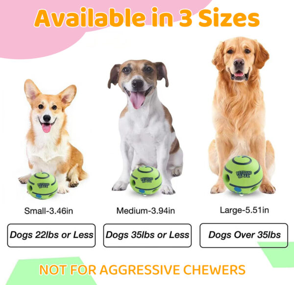 Interactive Dog Toy, Fun Giggle Sounds When Rolled or Shaken, Pets Know Best, As Seen On TV (Copy) - Image 6