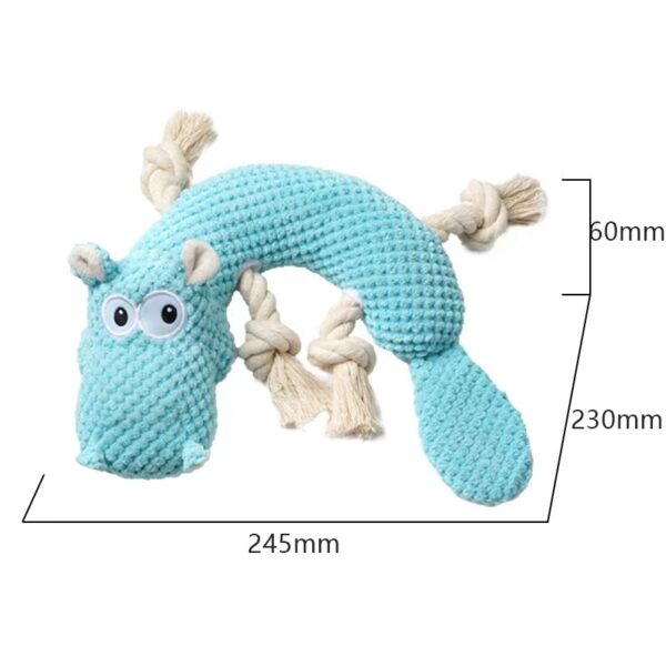 Dog Toys for Aggressive Chewers - Dog Toys to Keep Them Busy Squeaky Dog Toys for Large Dogs - Image 3